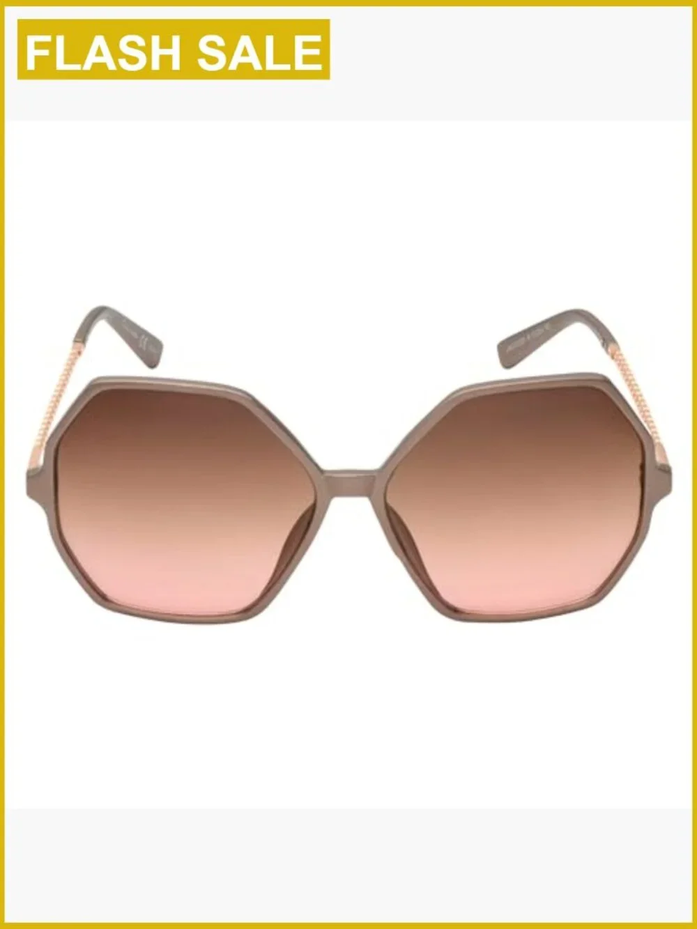 Metal Heart Sunglasses with UV400 Protection